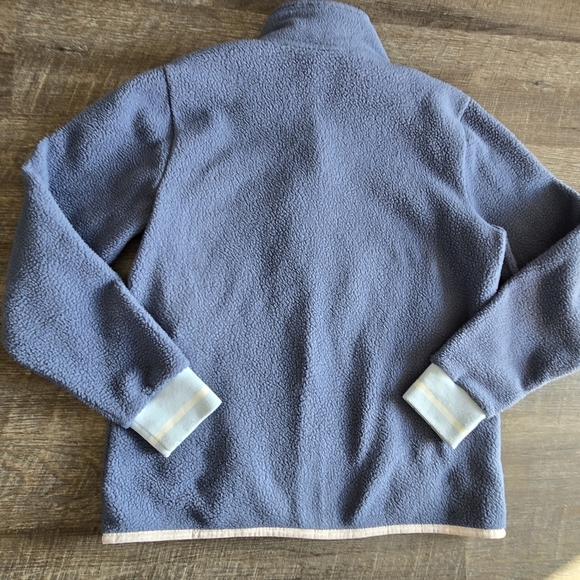 Kari Traa Rothe Blue Sail Fleece Full Zip Jacket Sz Large - Picture 9 of 9